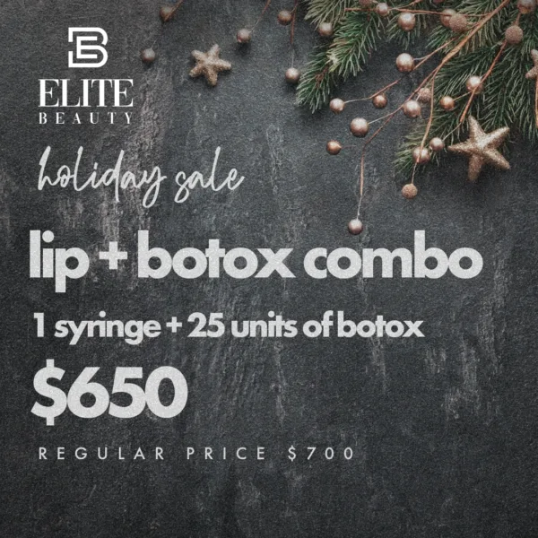 Lip Filler + Botox Sale